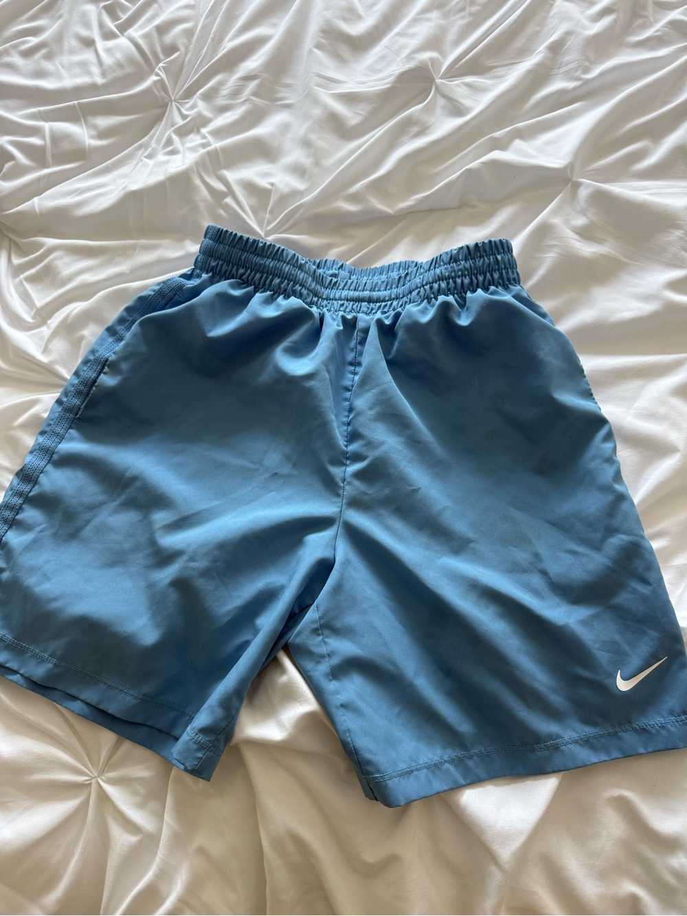 Nike Light Blue Dri-FIT Athletic Shorts
